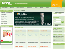 Tablet Screenshot of nwd.cz